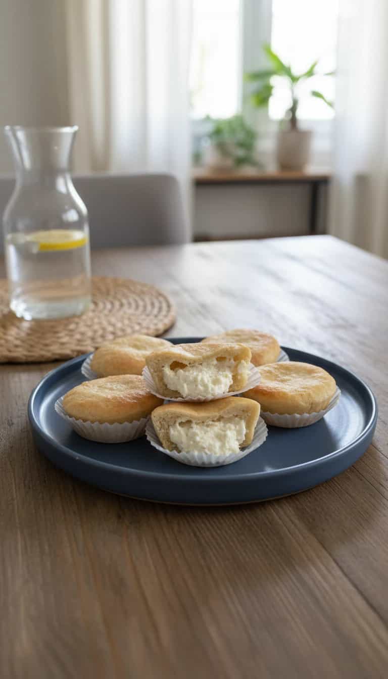 Foto deliciosa de Empadas de Queijo Minas e Requeijão pronta para servir - Salgadinhos