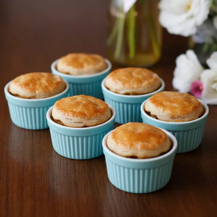 Foto deliciosa de Empadinhas de Palmito Caseiras pronta para servir - Salgadinhos