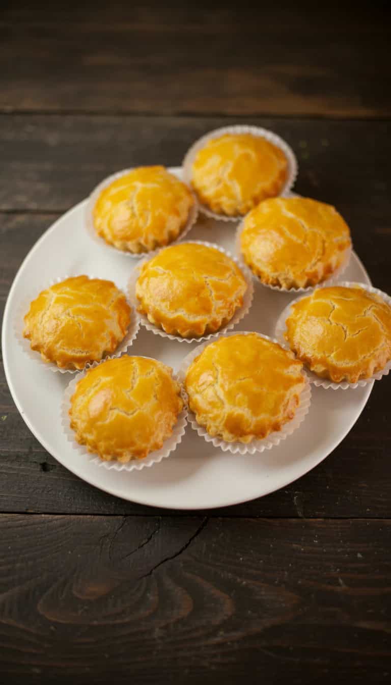 Foto deliciosa de Empadinhas de Palmito pronta para servir - Salgadinhos