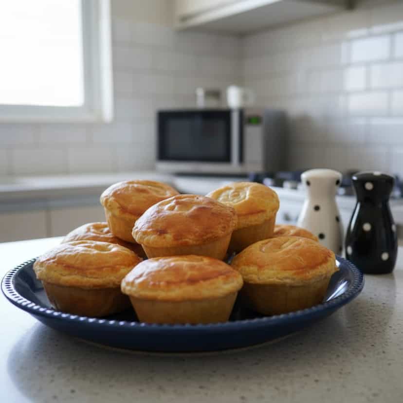 Foto deliciosa de Empadinhas Juninas pronta para servir - Salgadinhos