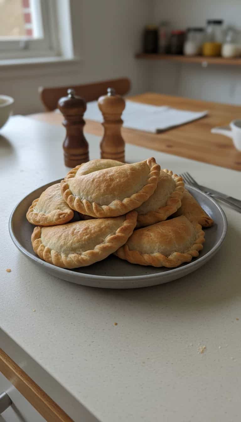 Foto deliciosa de Empanadas Argentinas de Carne pronta para servir - Salgadinhos