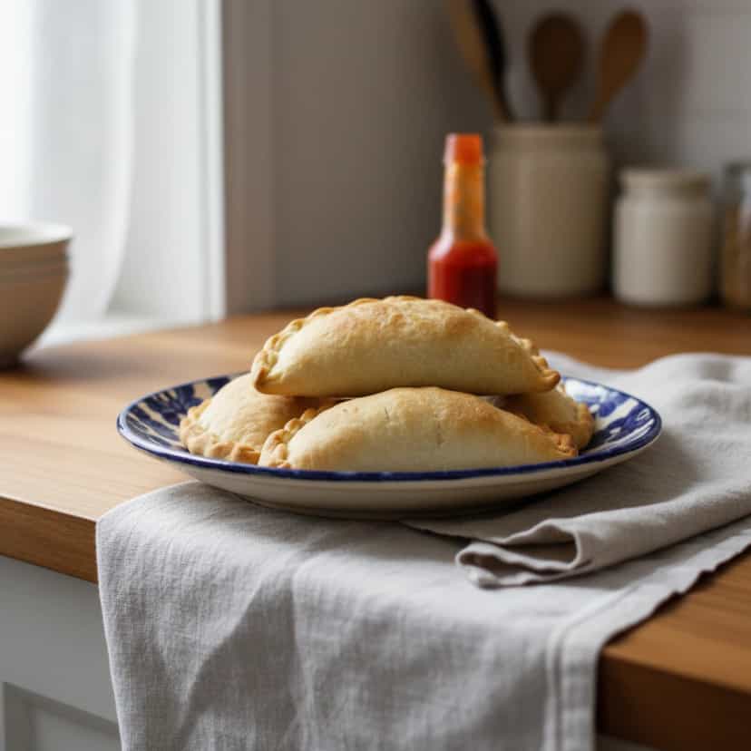 Foto deliciosa de Empanadas de Carne pronta para servir - Salgadinhos