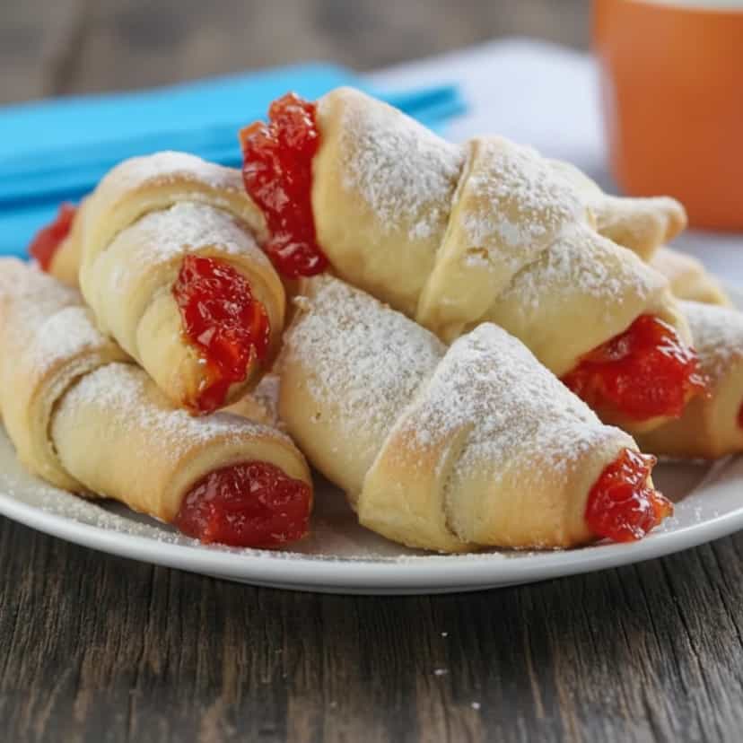 Foto deliciosa de Enroladinhos de Goiabada Caseiros pronta para servir - Outras Receitas