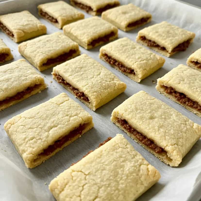 Foto deliciosa de Enroladinhos de Goiabada pronta para servir - Snacks Assados