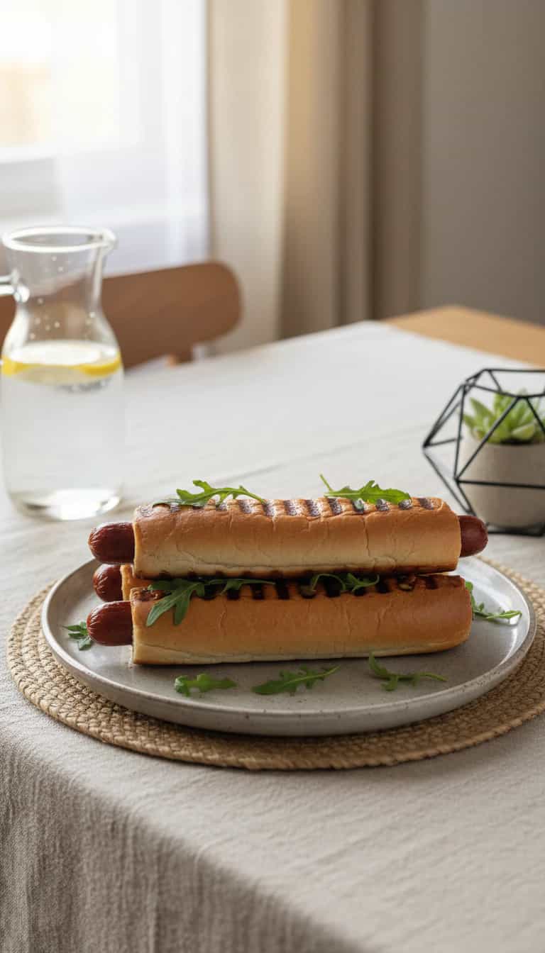 Foto deliciosa de Enroladinhos de Salsicha pronta para servir - Salgadinhos