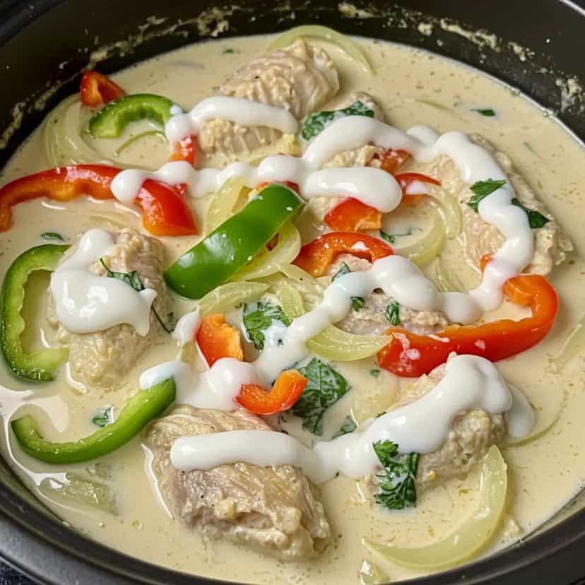 Foto deliciosa de Ensopado de Peixe ao Leite de Coco pronta para servir - Peixes & Frutos do Mar
