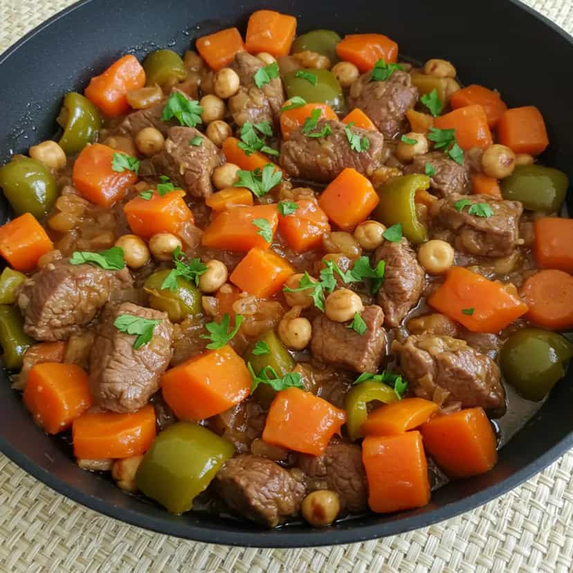 Foto deliciosa de Entrevero de Pinhão pronta para servir - Pratos Brasileiros Icônicos