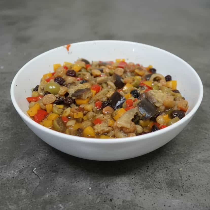 Foto deliciosa de Escabeche de Beringela pronta para servir - Outras Receitas