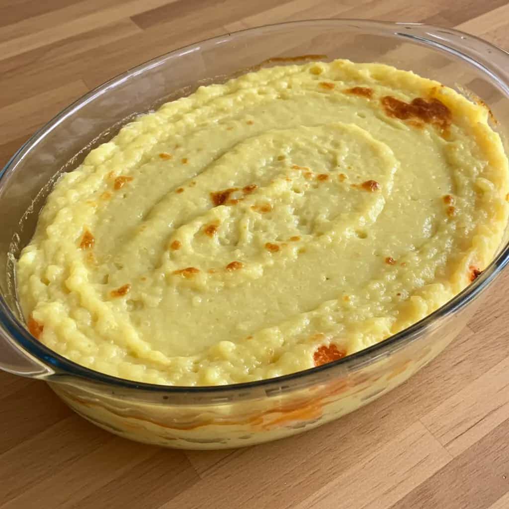 Escondidinho de Camarão com Macaxeira