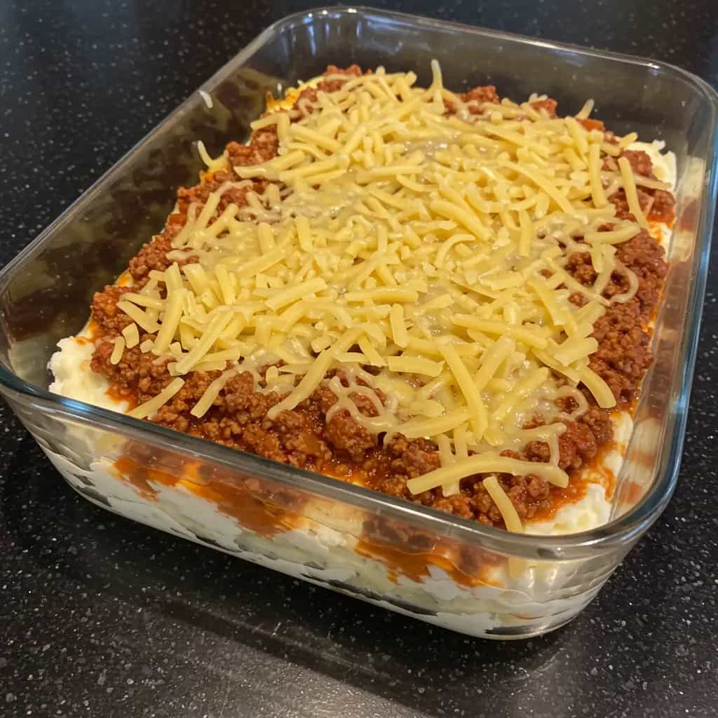 Escondidinho de Carne Moída