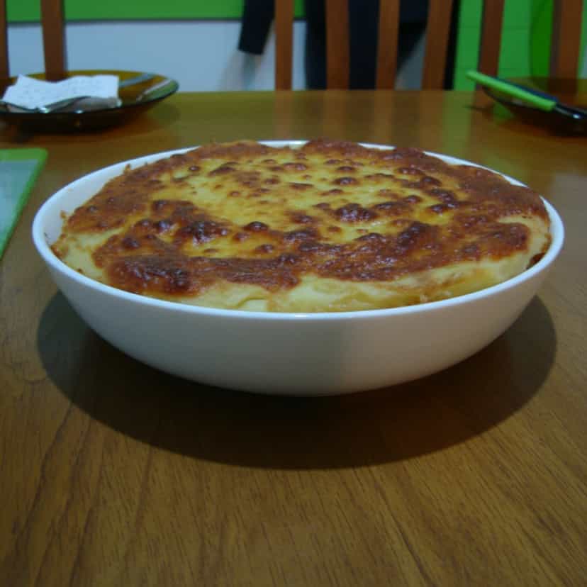 Foto deliciosa de Escondidinho de Frango cremoso pronta para servir - Carnes & Frango