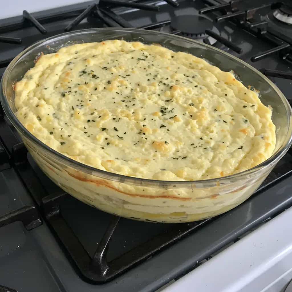Escondidinho de Repolho com Frango