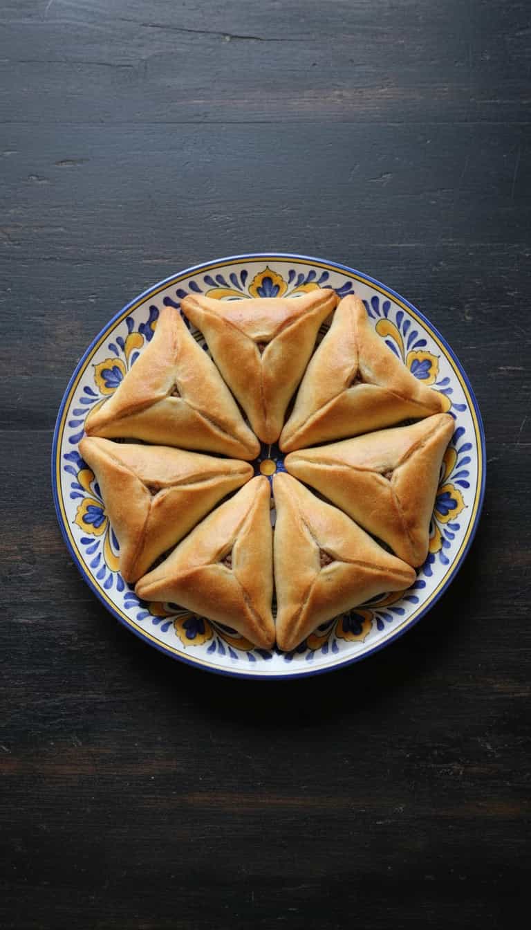 Foto deliciosa de Esfiha de Carne pronta para servir - Lanches de Padaria