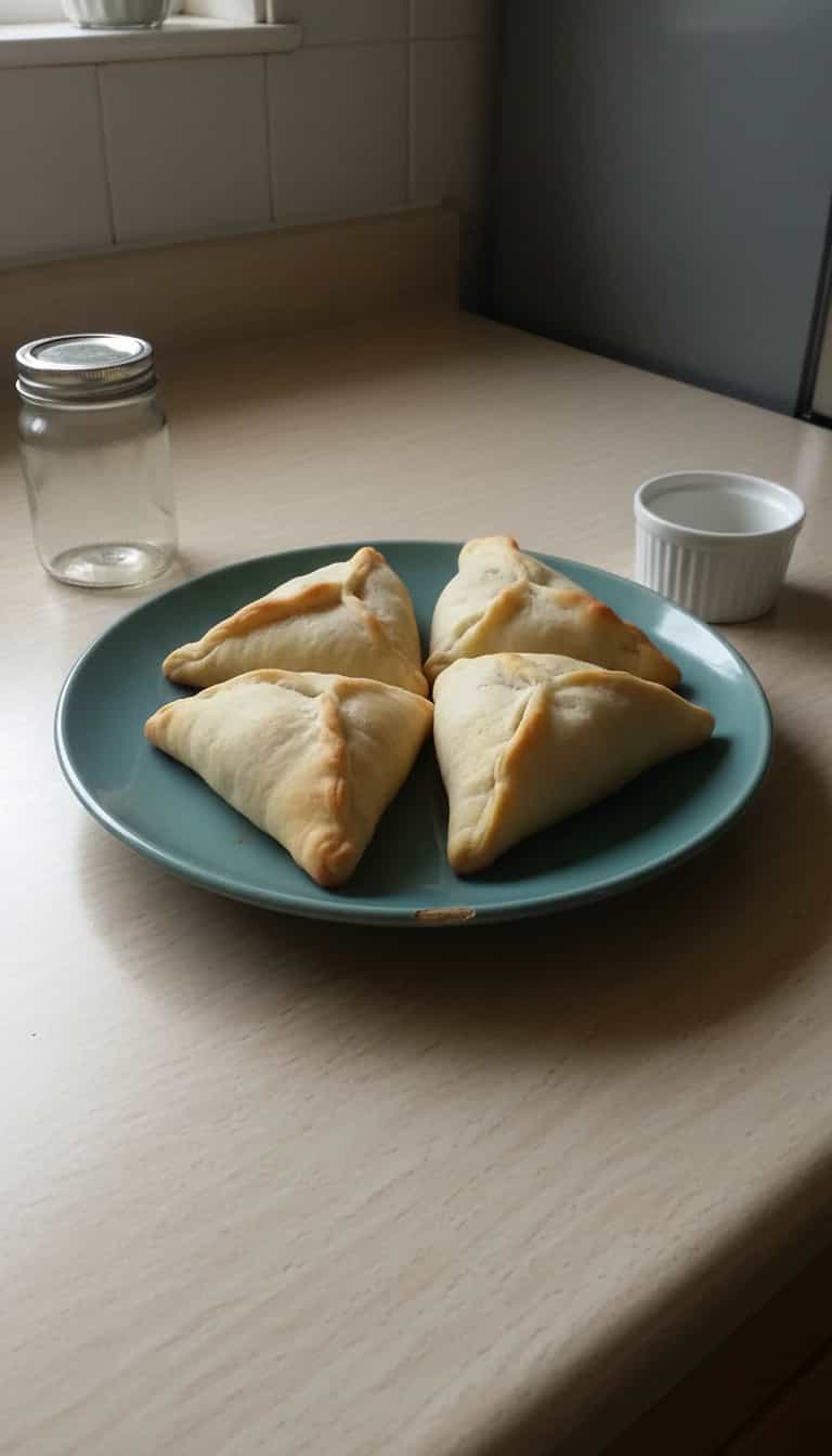 Foto deliciosa de Esfiha Light de Carne pronta para servir - Lanches de Padaria
