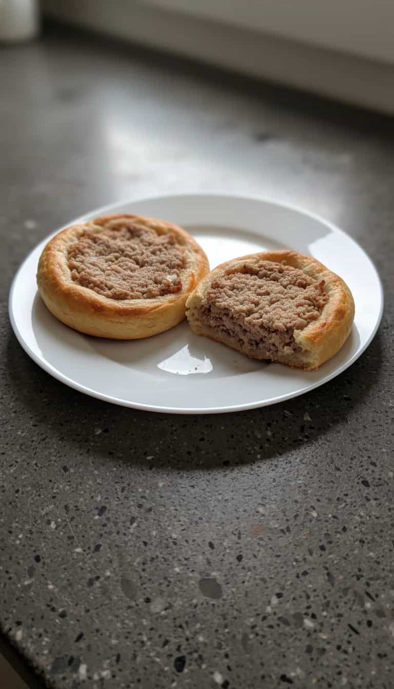 Foto deliciosa de Esfihas Abertas pronta para servir - Lanches de Padaria