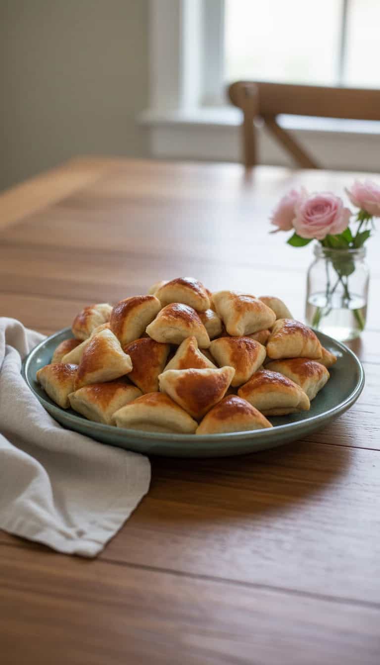 Foto deliciosa de Esfihas Caseiras pronta para servir - Lanches de Padaria
