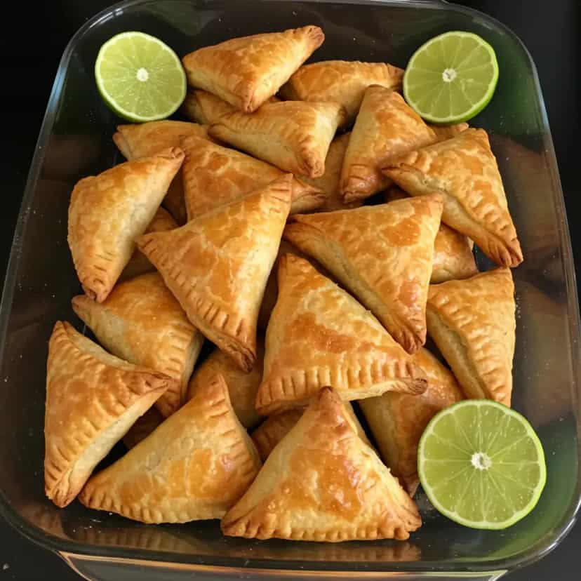 Foto deliciosa de Esfihas de Carne pronta para servir - Lanches de Padaria