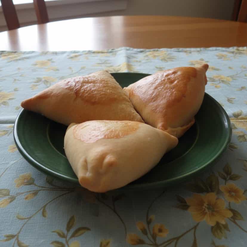 Foto deliciosa de Esfihas de Carne pronta para servir - Salgadinhos