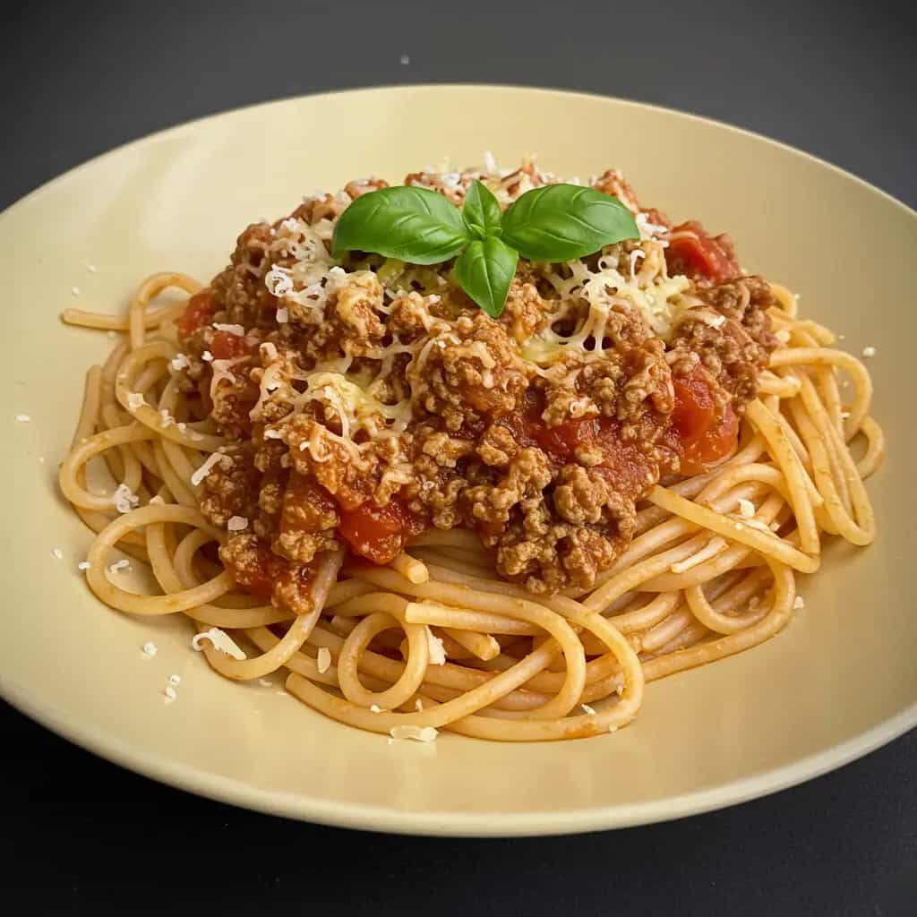 Espaguete à Bolonhesa