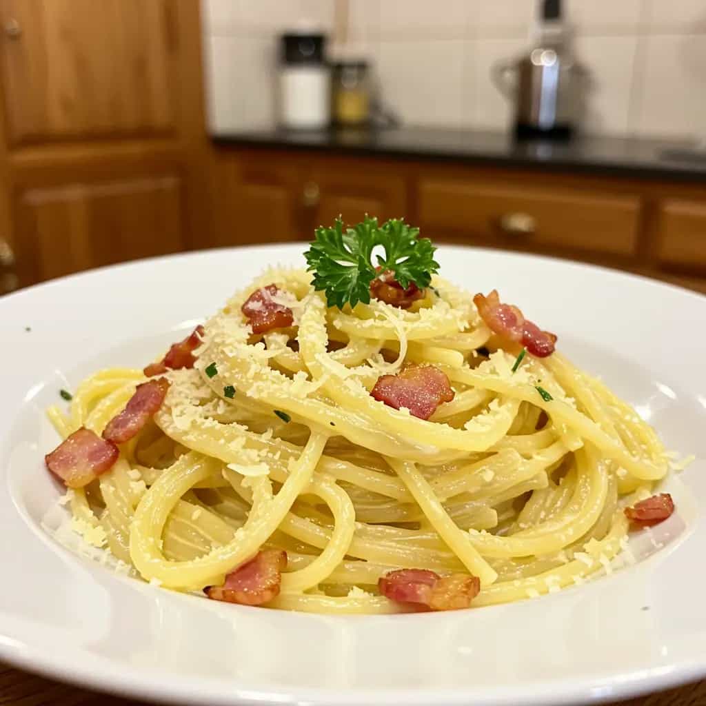 Espaguete à carbonara