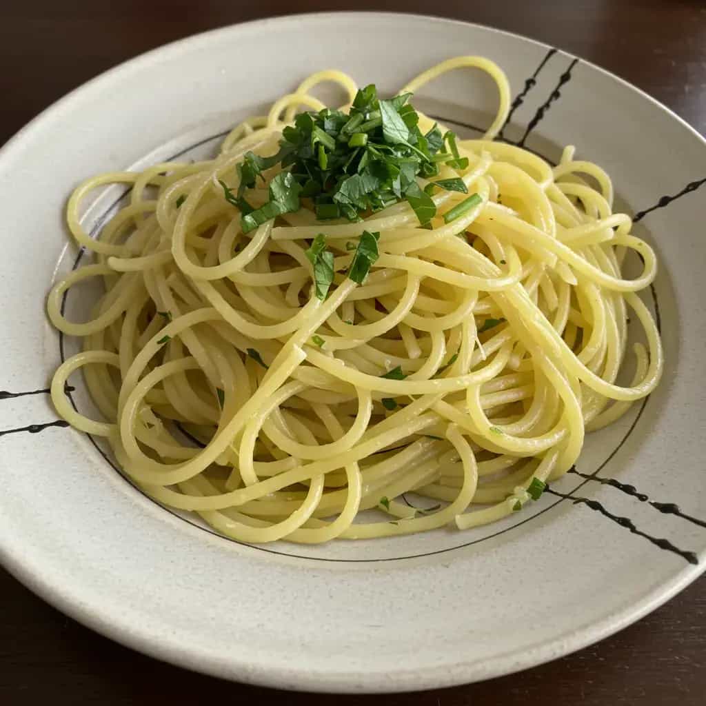 Espaguete com Alho e Óleo