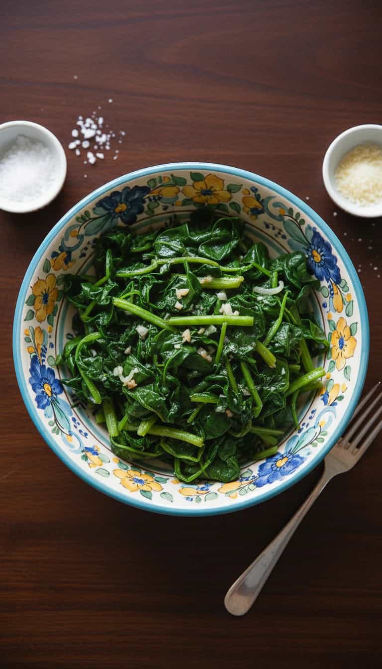 Foto deliciosa de Espinafre à Italiana pronta para servir - Outras Receitas