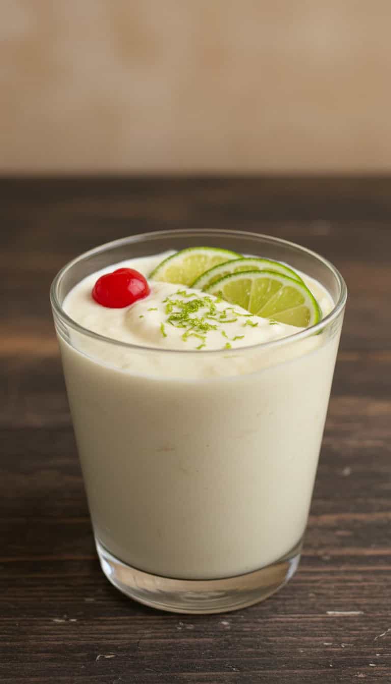 Foto deliciosa de Espuma de Limão Deliciosa pronta para servir - Pudins & Cremes