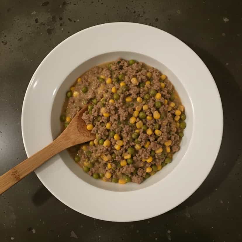 Foto deliciosa de Estrogofe de Carne Moída pronta para servir - Carnes & Frango