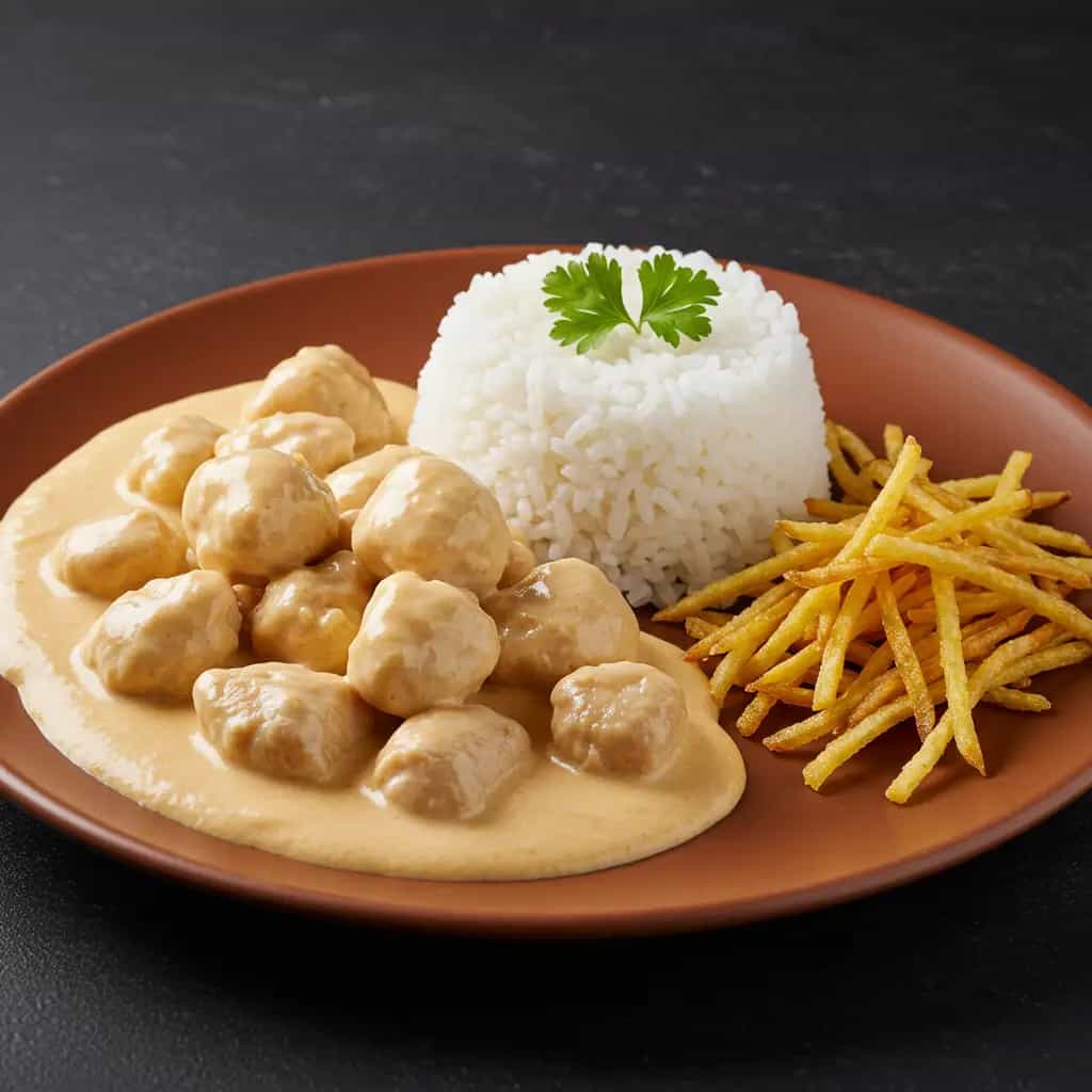 Estrogonofe Cremoso de Frango