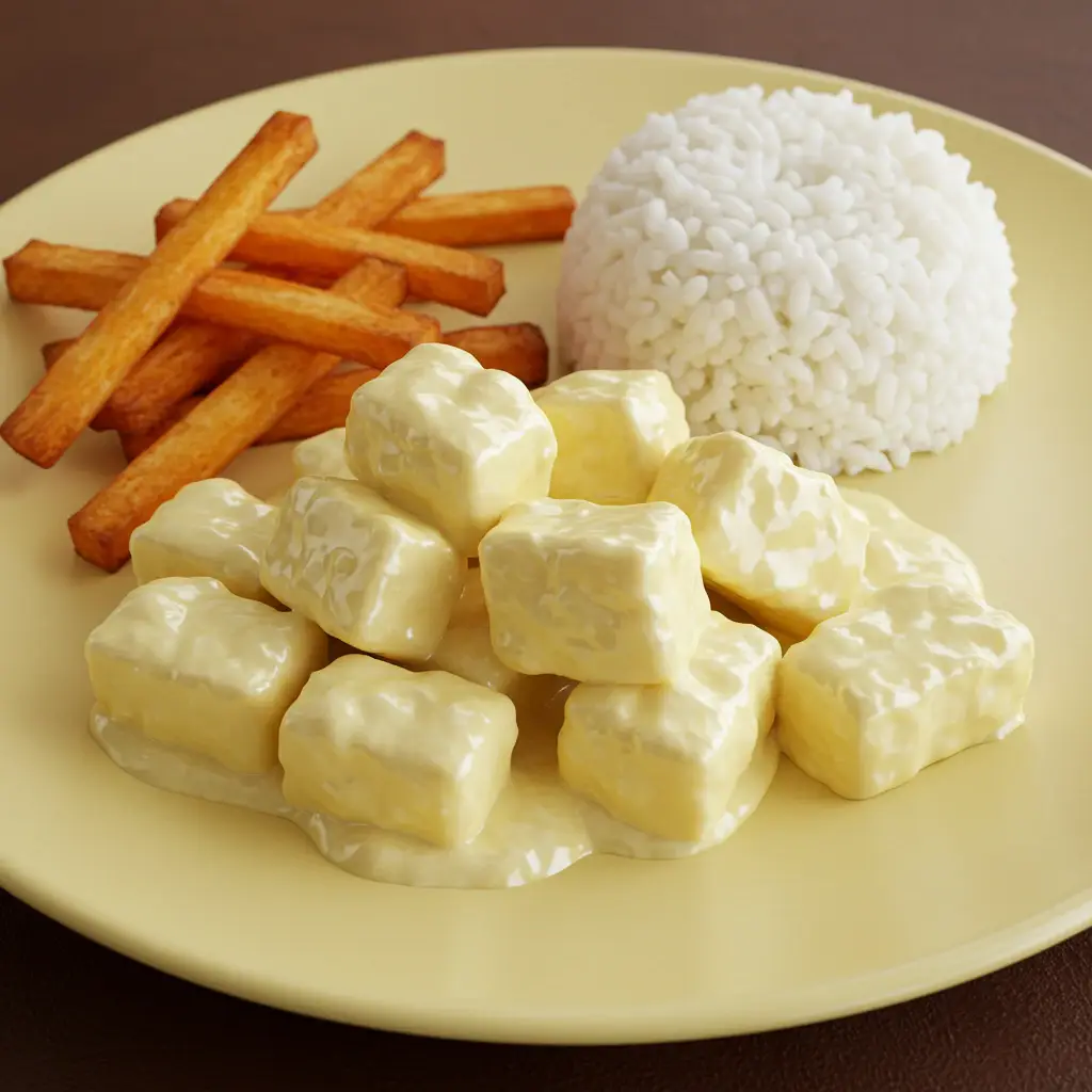 Estrogonofe Cremoso de Queijo Estepe