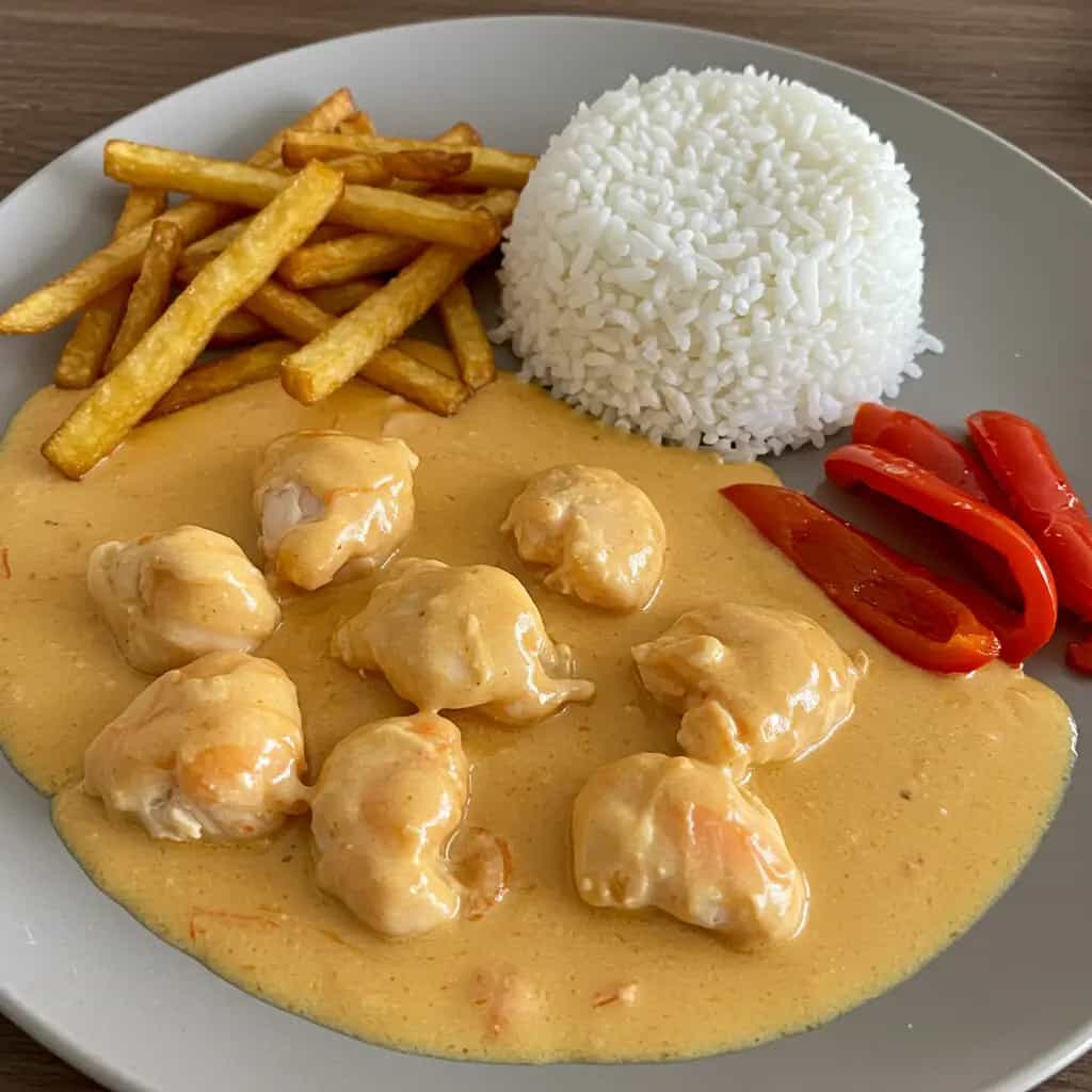 Estrogonofe de Camarão Cremoso