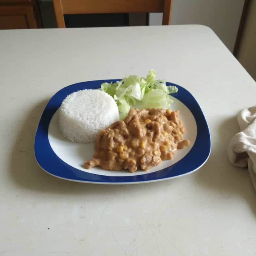 Foto deliciosa de Estrogonofe de Carne Clássico pronta para servir - Carnes & Frango