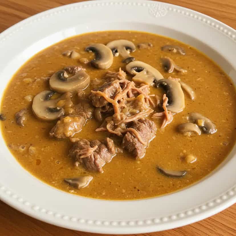 Foto deliciosa de Estrogonofe de Carne de Sol pronta para servir - Carnes & Frango