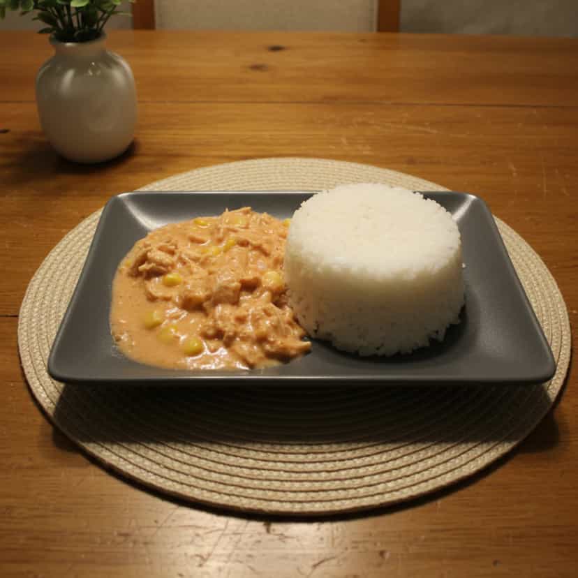 Foto deliciosa de Estrogonofe de Frango Cremoso pronta para servir - Carnes & Frango