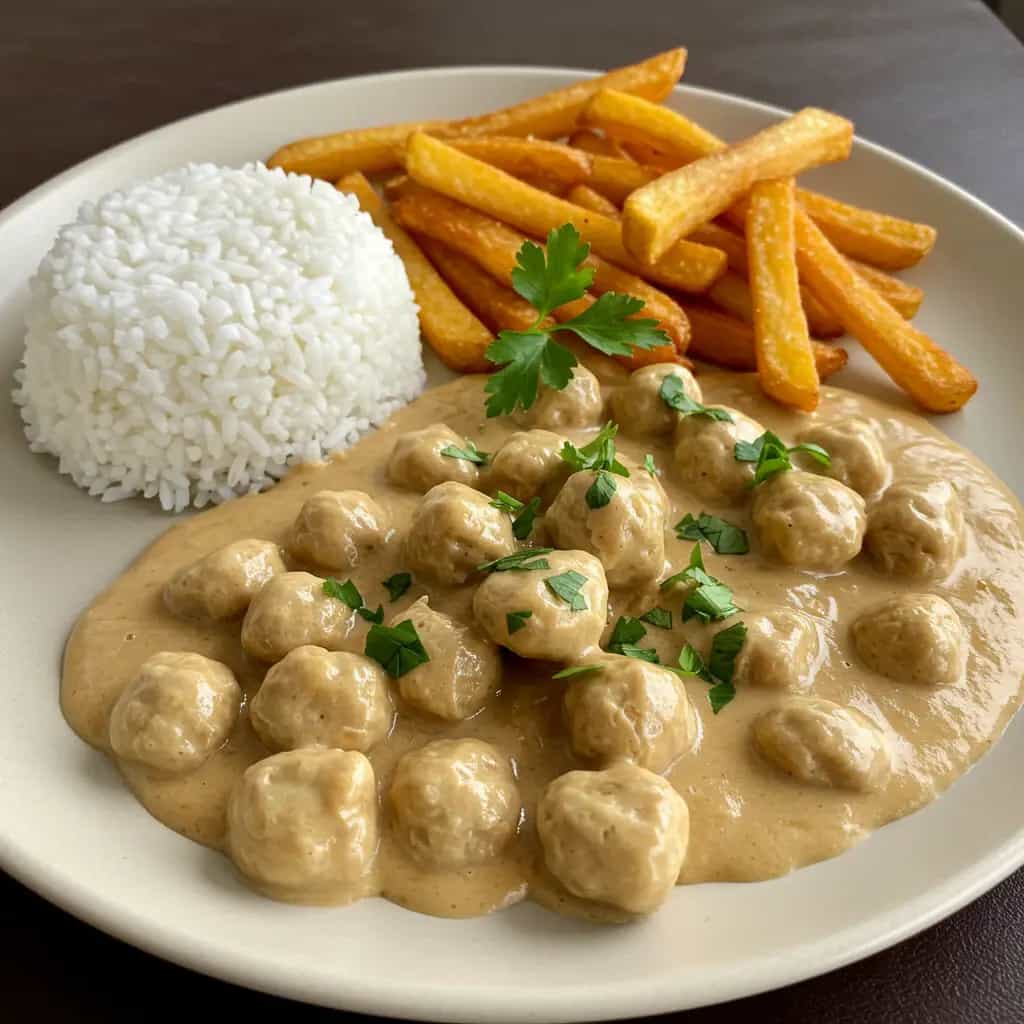 Estrogonofe Vegano de Soja