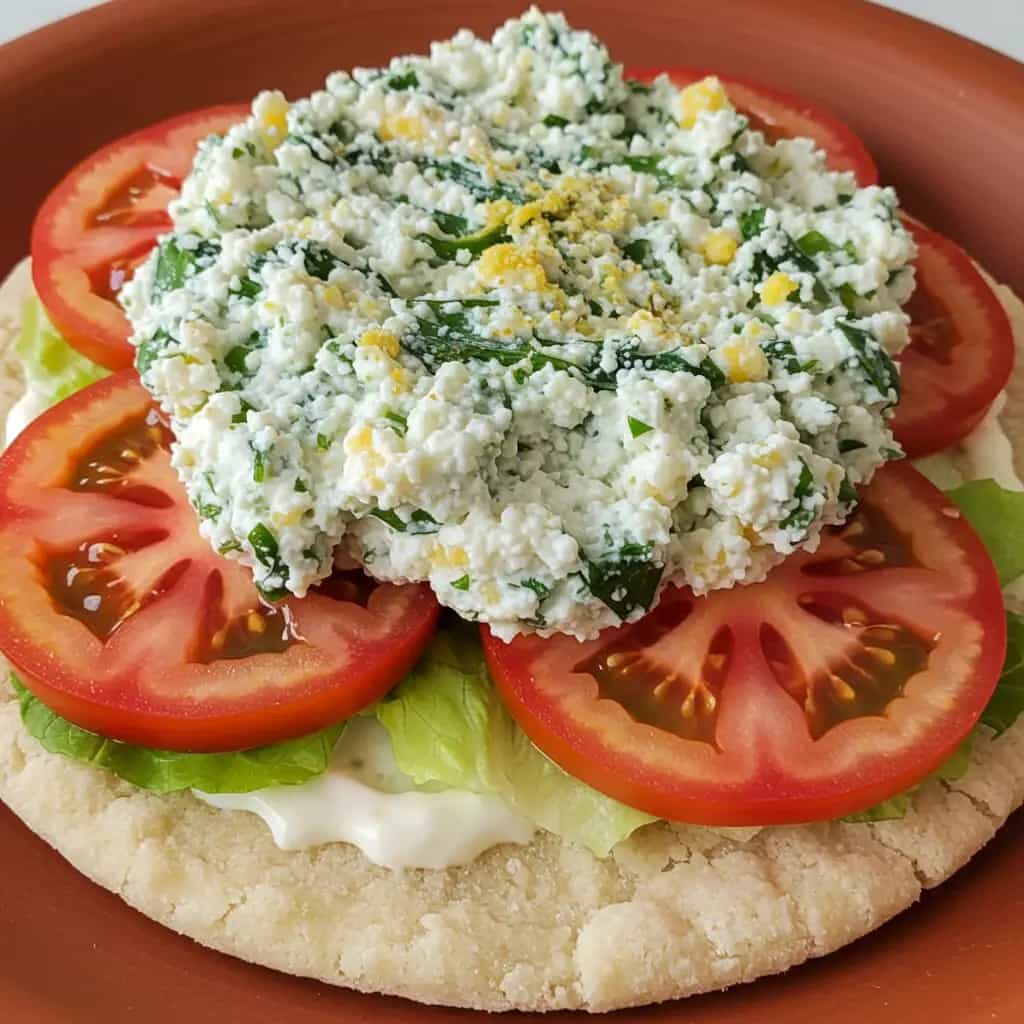 Farofa cremosa de ricota