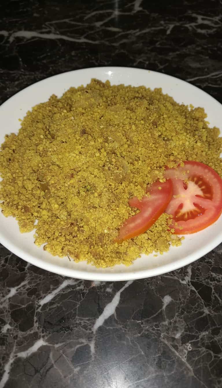 Foto deliciosa de Farofa Cremosa de Sardinha Picante pronta para servir - Outras Receitas