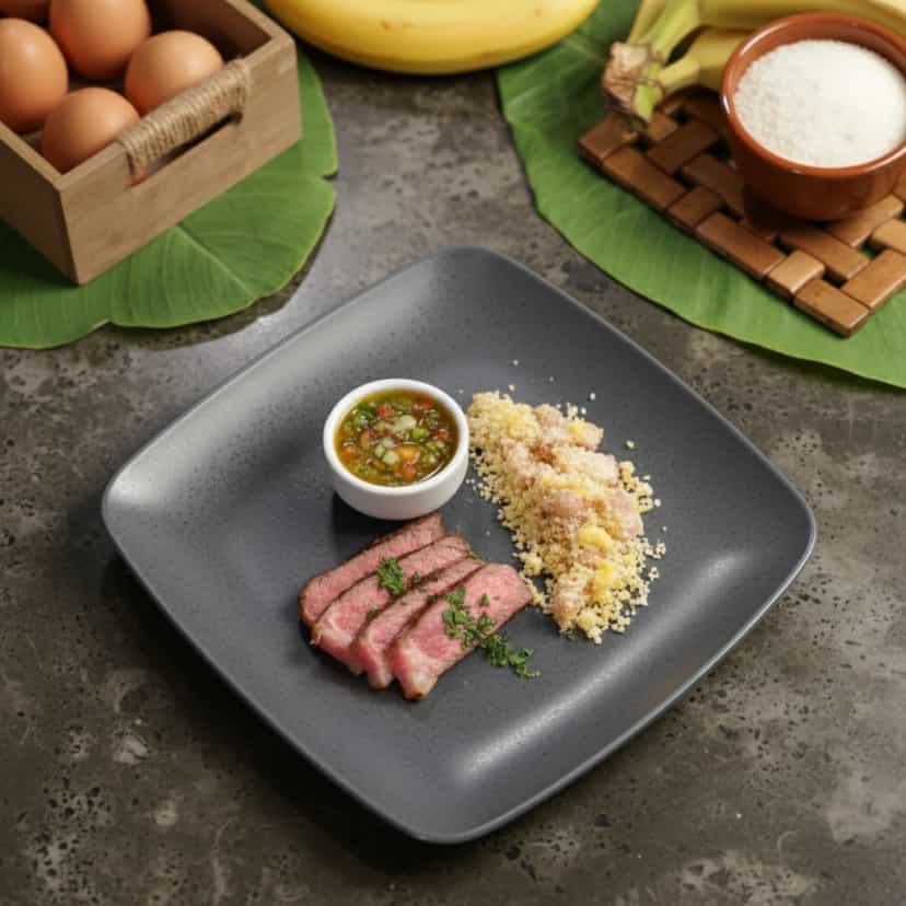 Foto deliciosa de Farofa Crocante de Bacon pronta para servir - Outras Receitas