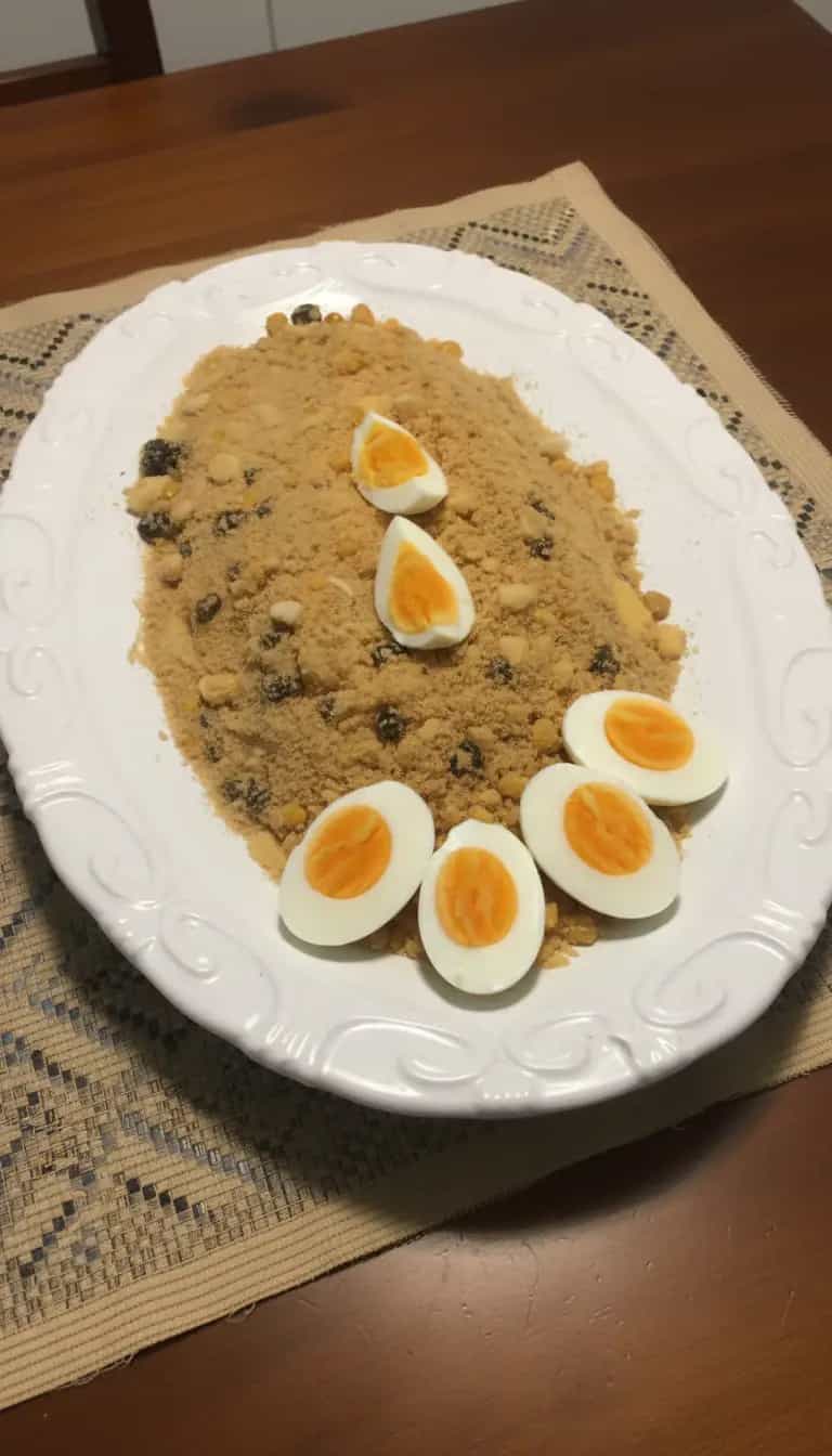 Foto deliciosa de Farofa Crocante de Cream Cracker pronta para servir - Outras Receitas