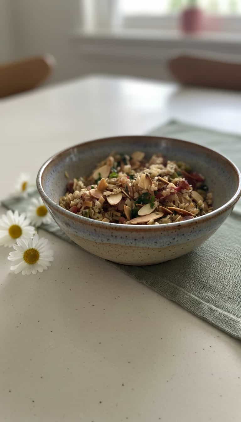 Foto deliciosa de Farofa de Aveia com Bacon pronta para servir - Outras Receitas