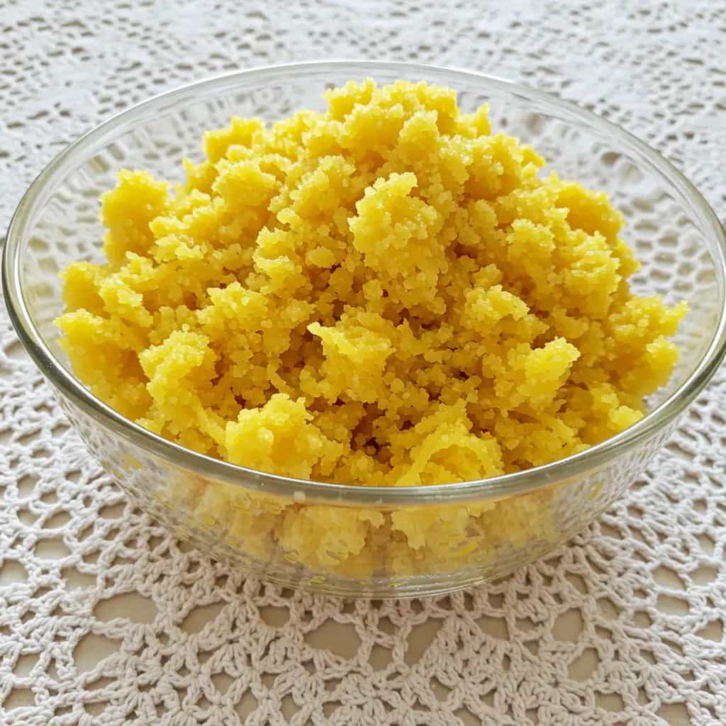 Farofa de Filé de Merluza