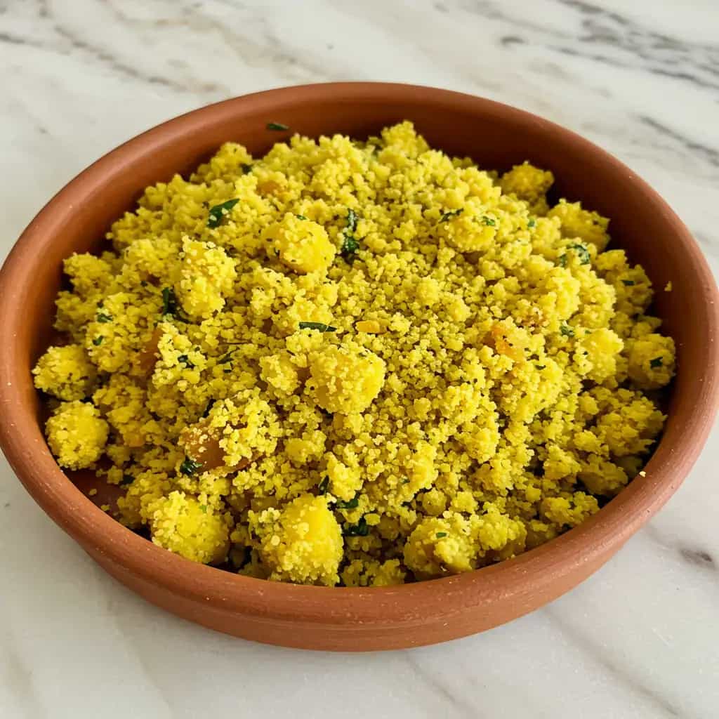 Farofa Natalina com Bacon e Frutas