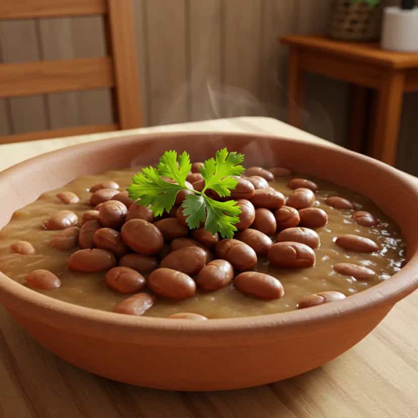 Foto deliciosa de Feijão caseiro pronta para servir - Pratos Brasileiros Icônicos