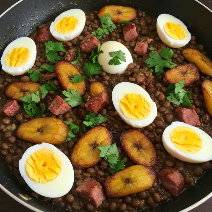 Foto deliciosa de Feijão Tropeiro Capixaba pronta para servir - Pratos Brasileiros Icônicos