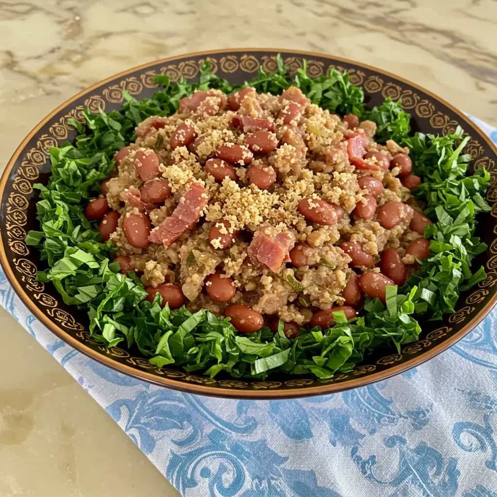 Feijão Tropeiro com Calabresa