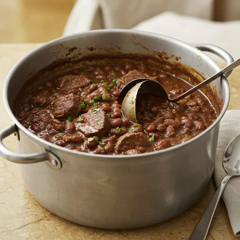 Foto deliciosa de Feijoada Completa pronta para servir - Pratos Brasileiros Icônicos