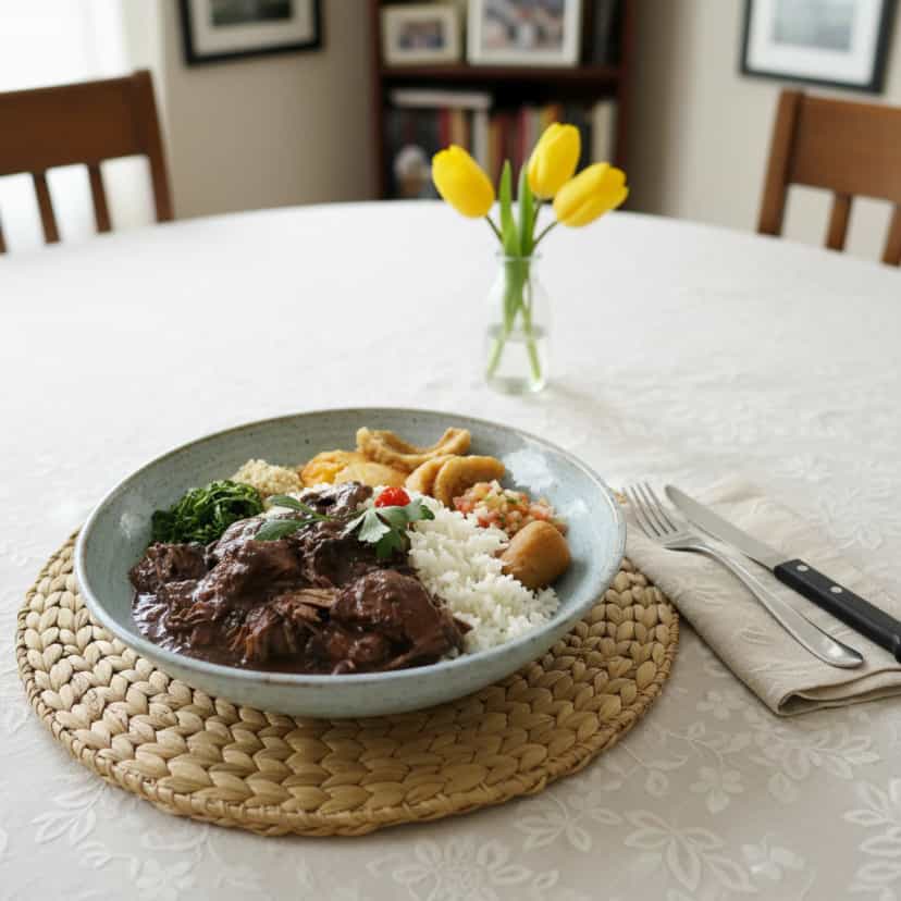 Foto deliciosa de Feijoada de frutos do mar pronta para servir - Peixes & Frutos do Mar