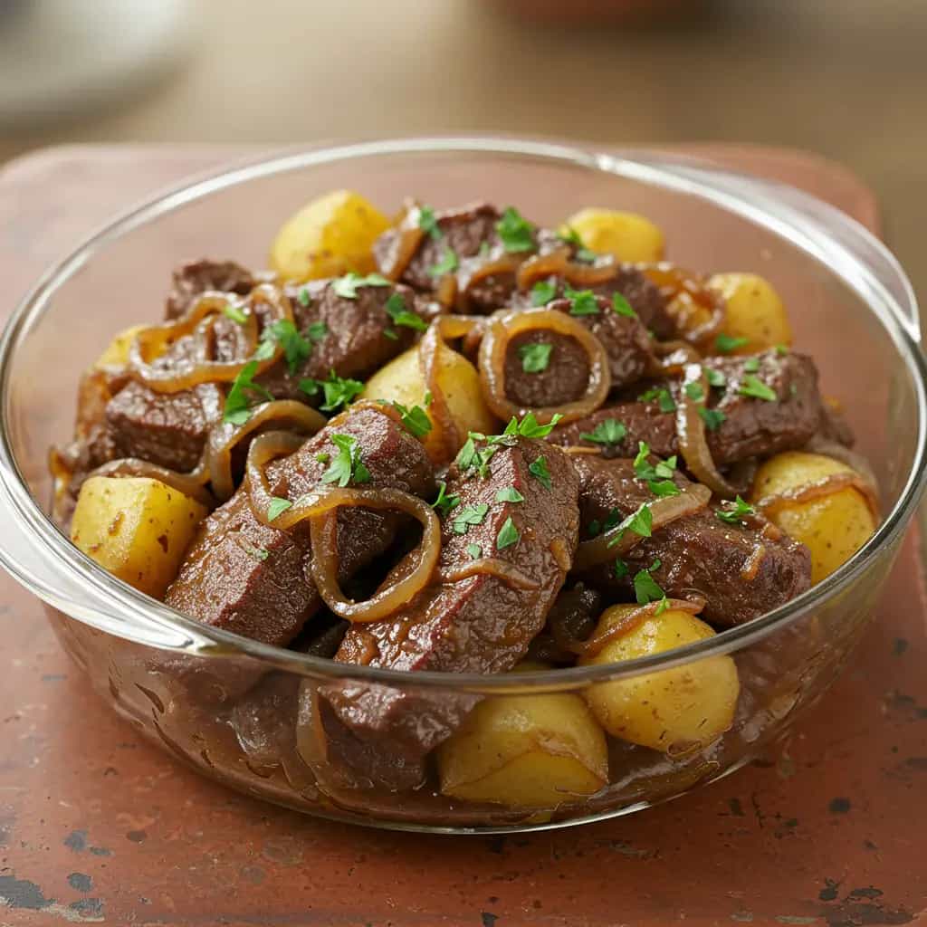 Fígado ao Molho de Cebola