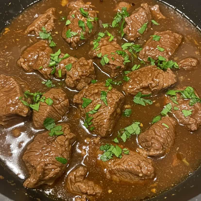 Foto deliciosa de Fígado delícia na pressão pronta para servir - Outras Receitas