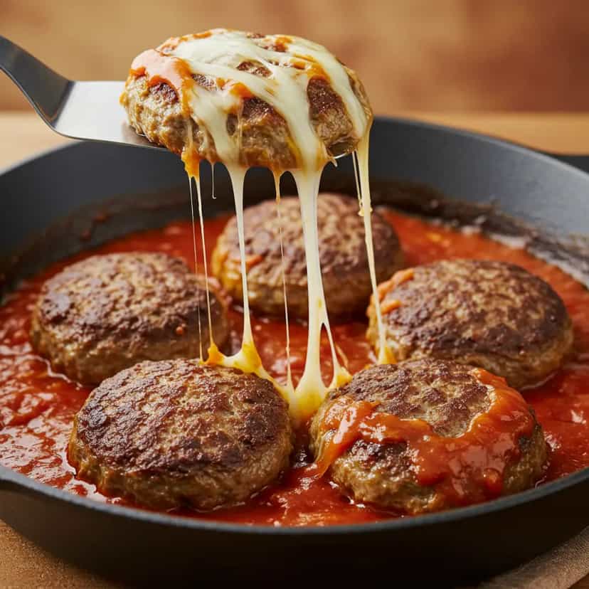 Foto deliciosa de Filé à Parmegiana Crocante pronta para servir - Carnes & Frango